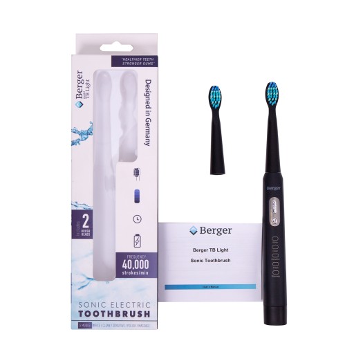 SZCZOTECZKA SONICZNA BERGER LIGHT 5 TRYBÓW SMART