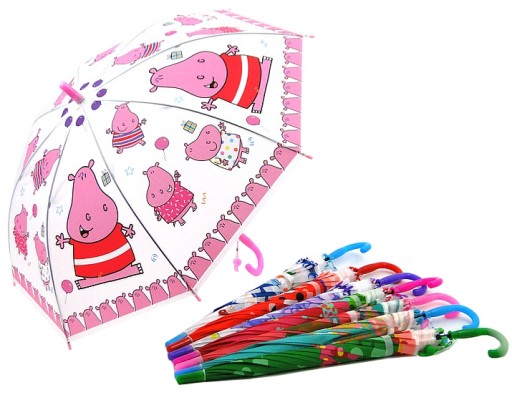 PARASOLKA dla dzieci PARASOL automatyczna KOLORY