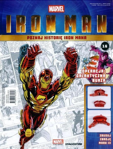 Kolekcja IRON MAN nr 16 DEAGOSTINI