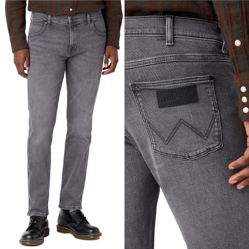 Wrangler GREENSBORO In Space SZARY DŻINS W30 L32