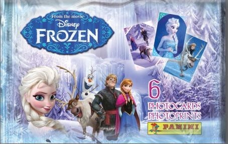 Foto karty. KRAINA LODU FROZEN ELZA. 24 sztuki