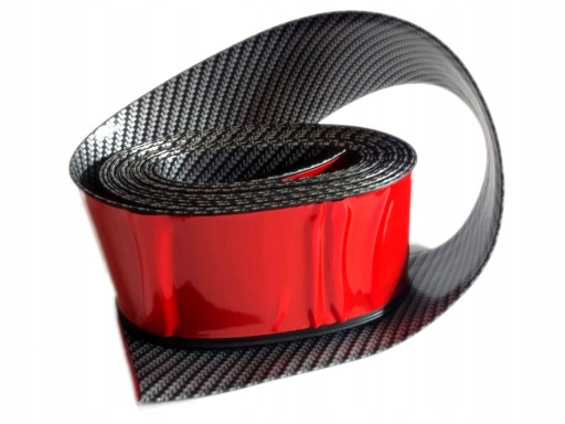 GRATISY# LISTWA TAŚMA GUMOWA NA PROGI CARBON 7cm x 500cm 5m