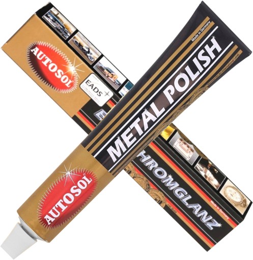 AUTOSOL METAL POLISH PASTA DO POLEROWANIA METALU PRZYWRACA POŁYSK 75 ML