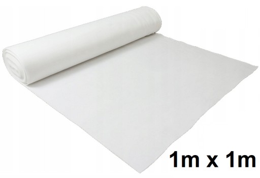FILC samoprzylepny BIAŁY 100cm x 100cm akustyczny wymiary WYCISZA