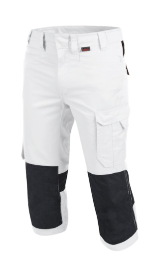 SPODENKI ROBOCZE WURTH MODYF PIRATKI 3/4 CETUS WHITE 52