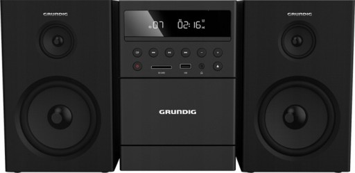 Mini Wieża Radio CDmp3 USB AUX kaset GRUNDIG MS300