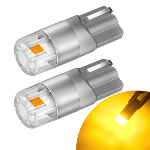 AUXITO 2Pcs T10 LED Canbus W5W LED Lamp 168 1
