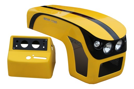 Maska URSUS C360 C-360 model 04 NOWOŚĆ FABRYCZNA żółta RAL 1003
