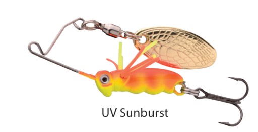 SPRO PRZYNĘTA SPINNINGOWA LARVA S-BAIT UV SUNBURST