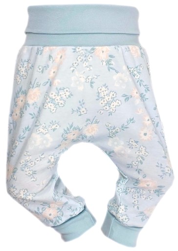 PÓŁŚPIOCHY BEZ STÓP SPODENKI BAGGY 80 FLOWERS /84/