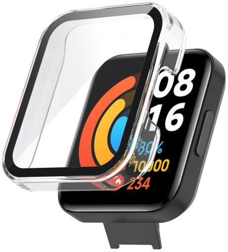 ETUI OCHRONNE + SZKŁO HARTOWANE 2w1 DO XIAOMI REDMI WATCH 2 LITE / KOLORY