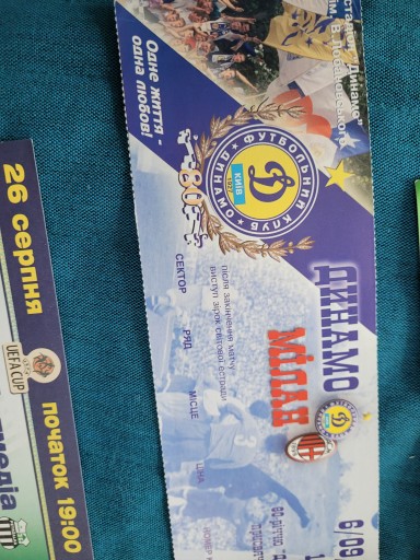 bilet Dynamo Kijów - Milan