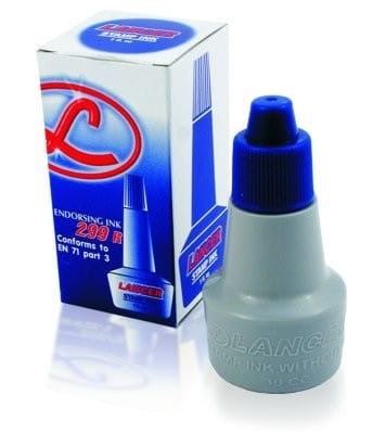 Tusz do pieczątek HORSE niebieski 30ml 140-1052