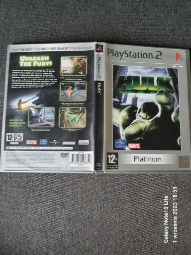PS2 Hulk Pudełko