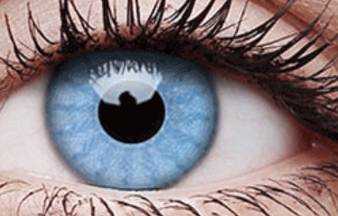 Soczewka Colourvue Crazy Solar Blue -0,00