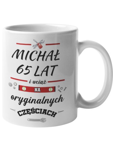 KUBEK PERSONALIZOWANY TWOJE WŁASNE IMIĘ WIEK NAPIS