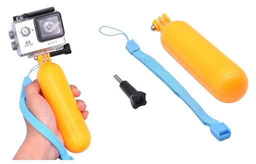 UCHWYT BOJKA WYPORNOŚCIOWA PŁYWAJĄCA DO KAMERY GOPRO HERO 12 11 10 9 8 7