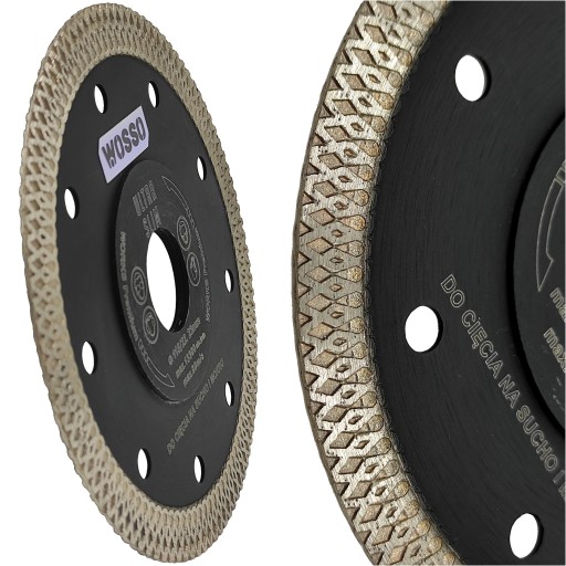 TARCZA DIAMENTOWA DO CIĘCIA GRESU PŁYTEK 115MM PRO