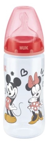 NUK butelka Disney MYSZKA MIKI 300ml smoczek 6-18m