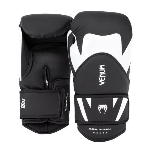 Rękawice bokserskie męskie Venum Challenger 4.0 black/white 10 oz