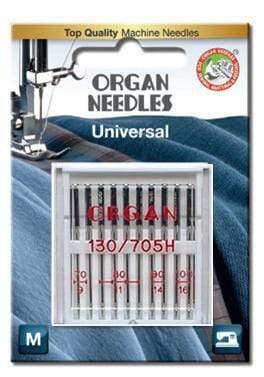 3109 - Igły półpłaskie ORGAN 70-100 MIX 10 sztuk