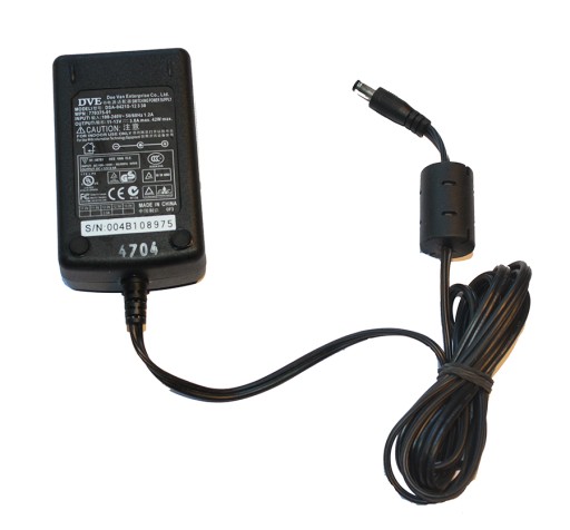 ZASILACZ 12V 2.5A desktop DVE 5.5/2.1 LED