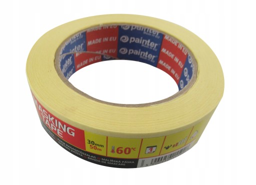 TAŚMA MALARSKA PAPIEROWA MASKUJĄCA 30MM X 50MB