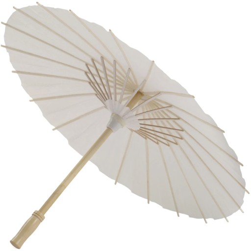 Koronkowa japońska parasolka w stylu retro