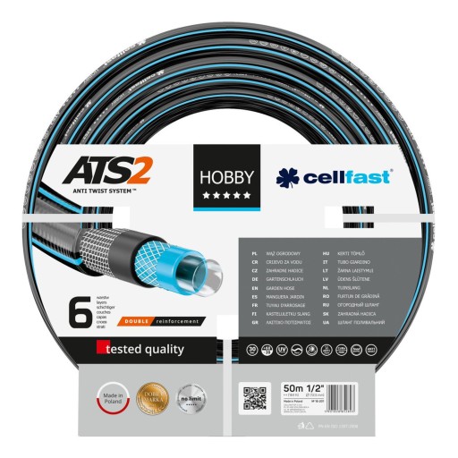WĄŻ OGRODOWY CELLFAST HOBBY ATS2 1/2