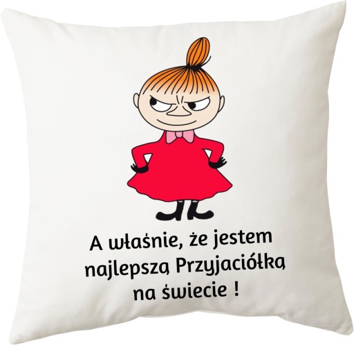 Poduszka PRZYJACIÓŁKI + IMIĘ na prezent