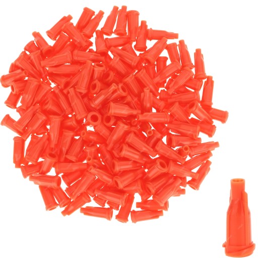 50x LUER LOCK ZATYCZKA NAKRĘTKA KOREK DO STRZYKAWEK TOPNIK PASTA FLUX KLEJ