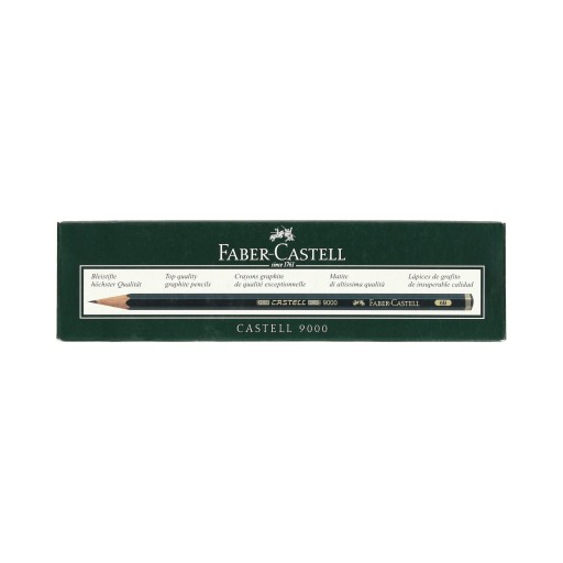 Ołówek 6B Castell 9000 Faber Castell - 12szt.