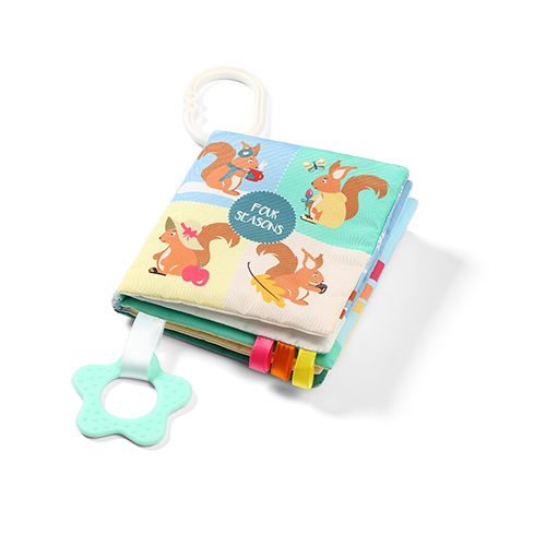 MIĘKKA Książeczka sensoryczna dla niemowląt SEASONS 1511 BabyOno