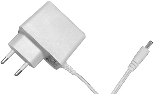 SOLIDNY ZASILACZ 12V 12W 1A DO TAŚM LED KAMER SIECIOWY DESKTOP WTYK 2.1MM