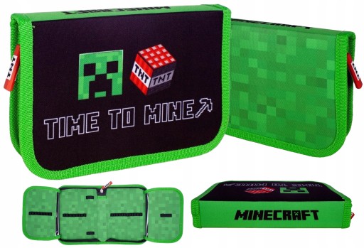 PIÓRNIK szkolny ASTRA MINECRAFT Time To Mine