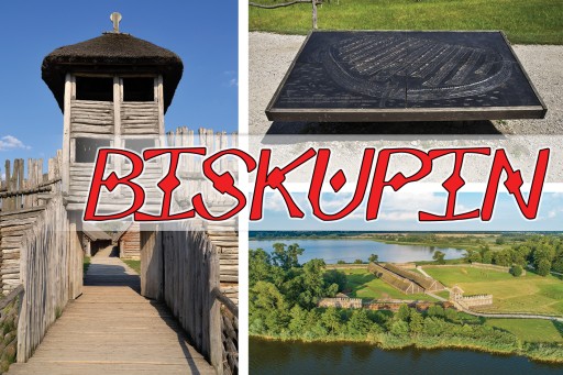 Magnes na lodówkę miasta - BISKUPIN