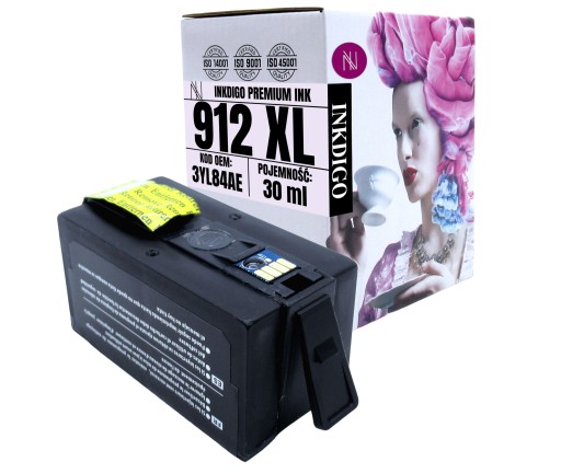 Tusz zamiennik 912 do HP OfficeJet 8010 8020 8025