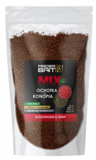Zanęta Method MIX FEEDER BAIT F1 OCHOTKA I KONOPIA