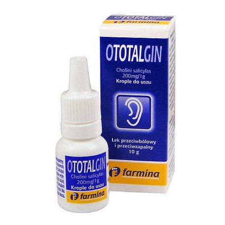 Ototalgin, krople do uszu, 10g