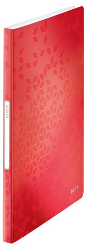 Album ofertowy A4 Leitz WOW 40 koszulek, czerwony