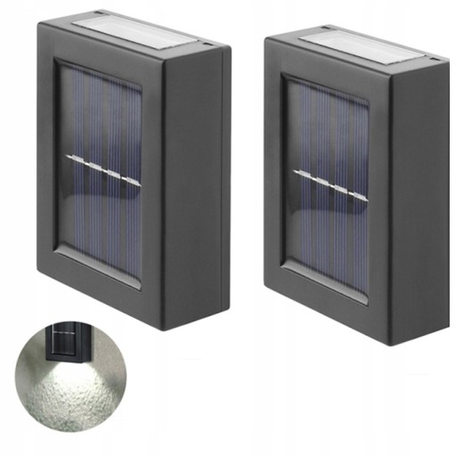 Solar Garden Lamps Solar Lamp Kinkiet 2 szt.
