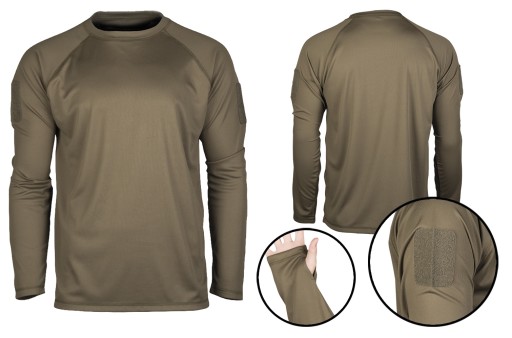 Termoaktywna KOSZULKA QUICK DRY OLIV MilTec r. XXL