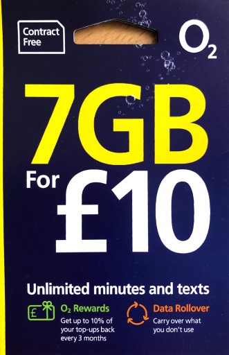 O2 Mobile UK ANGLIA 3w1 WYSYŁKA Z POLSKI