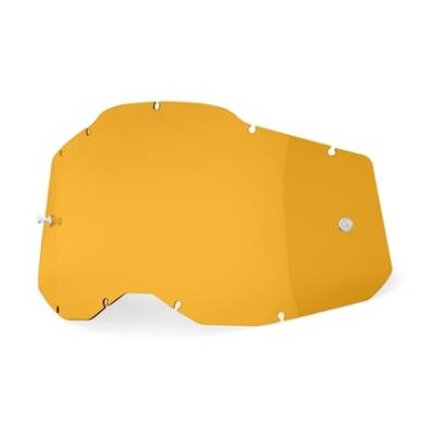 SZYBA DO GOGLI RACECRAFT 2/ACCURI 2/STRATA 2 ZŁOTA