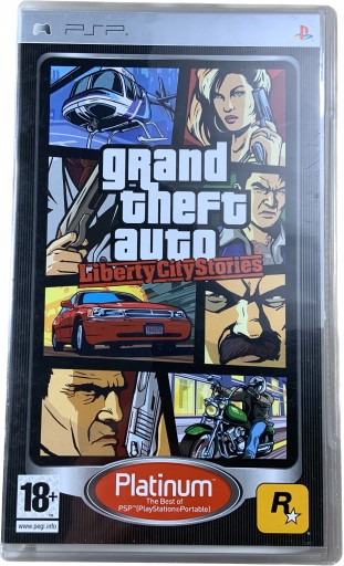 GTA LIBERTY CITY STORIES płyta bdb+ PSP