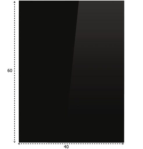 SZYBA HARTOWANA PODSTAWA POD PIEC KOMINEK 60X40