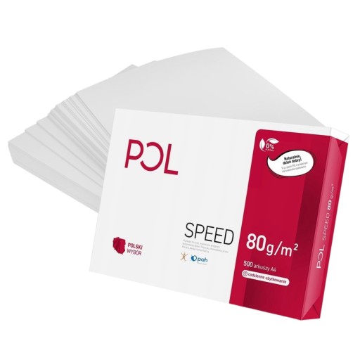 PAPIER KSERO POLSPEED 80G A4 500 Arkuszy