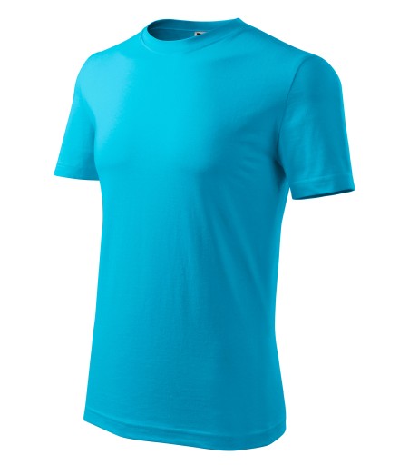 Malfini Classic New 132 turkusowy XXL koszulka t-shirt