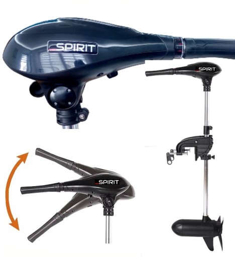 Silnik elektryczny zaburtowy do łódźi pontonu SPIRIT-ETseries - 70Lbs 12V