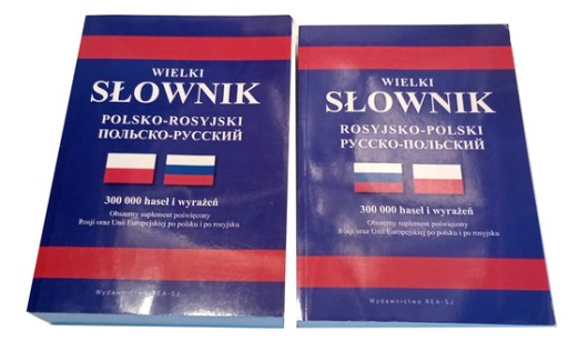 Wielki Słownik polsko-rosyjski + rosyjsko-polski